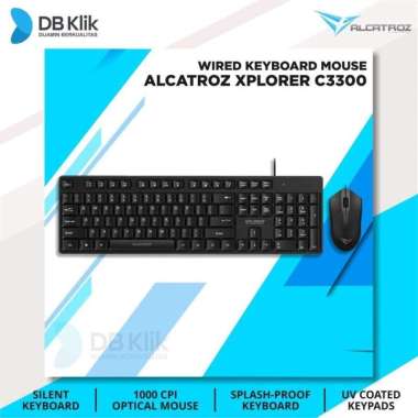 Keyboard Mouse Combo Alcatroz Xplorer C3300 - Alcatroz Xplorer C 3300
