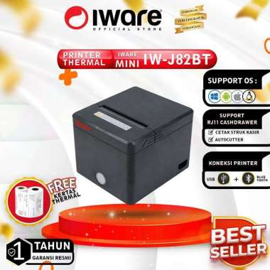 Printer Kasir Thermal Iware IW-J82BT 80mm usb+Bluetooth Autocutter