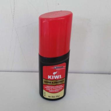 Kiwi Semir Sepatu / Instant Polish Cair 30 ml S Hitam, Coklat, Netral