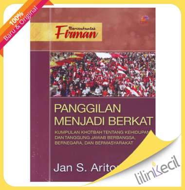 Panggilan Menjadi Berkat (Jan S.Aritonang)