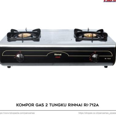 Kompor Gas 2 Tungku Rinnai RI 712 A