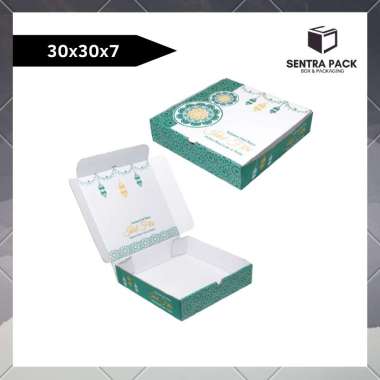 Box 30x30x7 cm (KuKer Toples 500gr isi 4) Kardus/Jaket/Mukena/hodie/Karton/Kue Kering/500 gr/500gr i