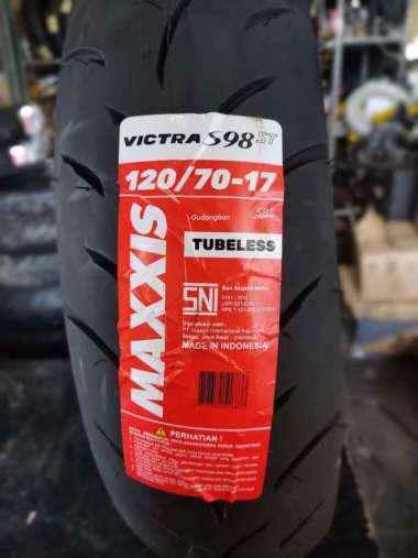 BAN MAXXIS 120/70-17 R15 CBR150 NINJA 250 ZX25R R25 MT25 Z250 DEPAN