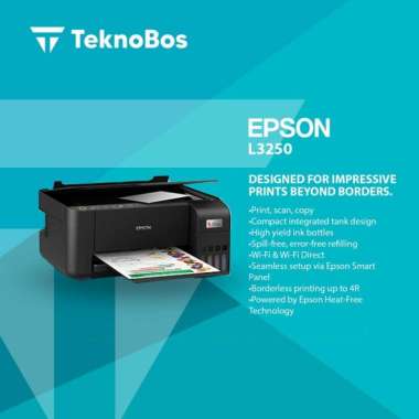 Epson Printer L3250 Print, Copy, Scan