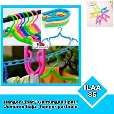 Hanger Lipat / Gantungan lipat / Jemuran baju / hanger portable