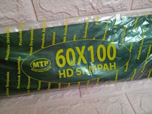 (1 pack) Kantong Plastik Sampah Hitam Besar / Kantong Plastik HD Sampah / Kantong Kresek Sampah UKUR