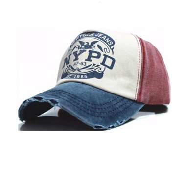 Hamlin Drsh Topi Baseball Pria Wanita Snapback NYPD Sport Fashion Resizable Strap Material Cotton OR