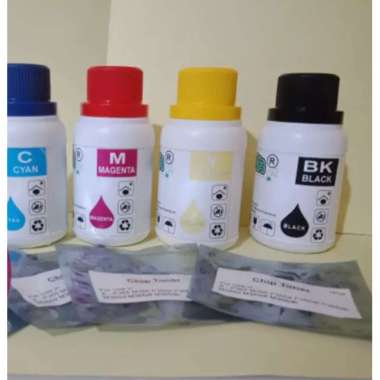Serbuk Toner + Chip 1x Refill HP Pro 200 CF210A M251b M276b Monochrome