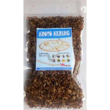 Kroto Kering 25 gram Pakan makanan Burung
