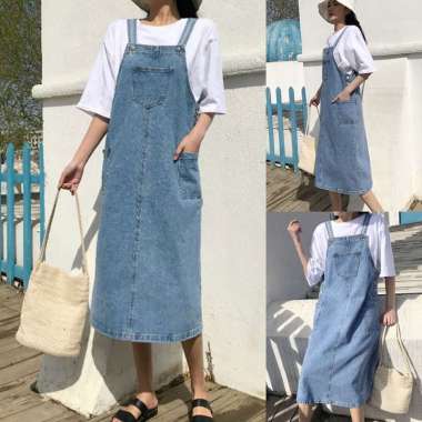 Harga Strap Dress Denim Terbaru Mei 