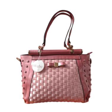 Webe Branded Import High Quality Satchel Bag - Pink