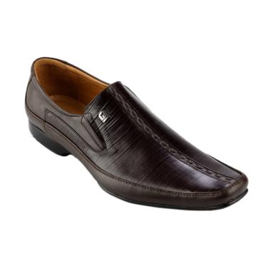 Marelli Shoes Formal LV 002 Sepatu Pria - Brown