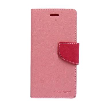 Mercury Fancy Diary Casing for iPhone 4S - Pink Magenta