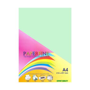 Paperfine A4 Lagoon Kertas HVS Warna [500 Lembar] Hijau Muda