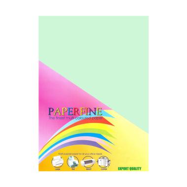 Paperfine Kertas HVS Warna A3 - Lagoon [25 Lembar] Light Green