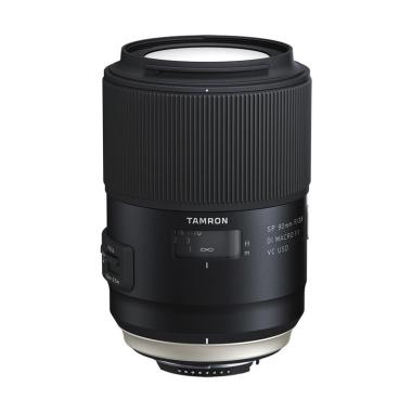 Tamron SP 90mm F-2.8 Di Macro VC USD Lensa for Nikon - Black