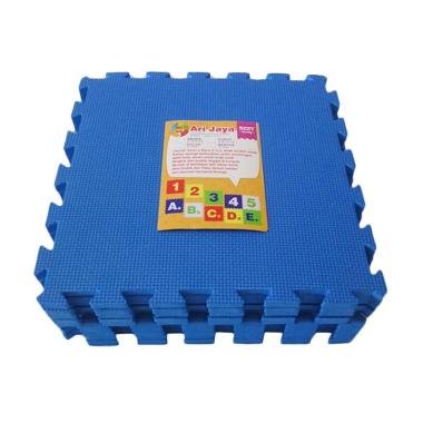 Ari Jaya Polos Karpet Puzzle - Biru [1 Dus- 10 Pcs]