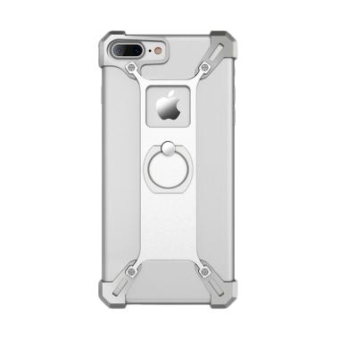 Nillkin Barde Metal Casing for iPhone 7 Plus - Silver Perak