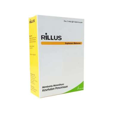 Rillus 30 Tablet Kunyah Probiotik dan Prebiotik