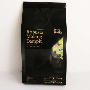 Kopi Bara - Roasted - Robusta Malang Dampit 200 gr Medium - Giling kasar