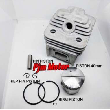 BLOK CYLINDER KOMPLIT MESIN POTONG RUMPUT BG430 CG430 TL 43 40MM 43 CC