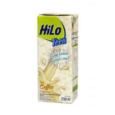 Promo Harga HILO Teen Ready To Drink Coffee Tiramisu Milk 200 ml - Blibli