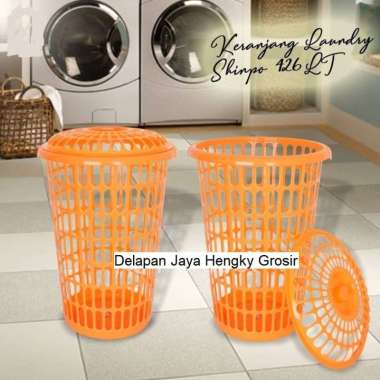 Keranjang Pakaian Kotor Jumbo Besar Tinggi Premium Shinpo | Keranjang Baju Celana Keranjang Cucian P