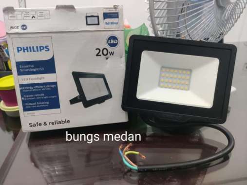 LAMPU LED PHILIPS Sorot BVP150 20W 20Watt 20 Watt IP65 4000K NW NATURAL WHITE