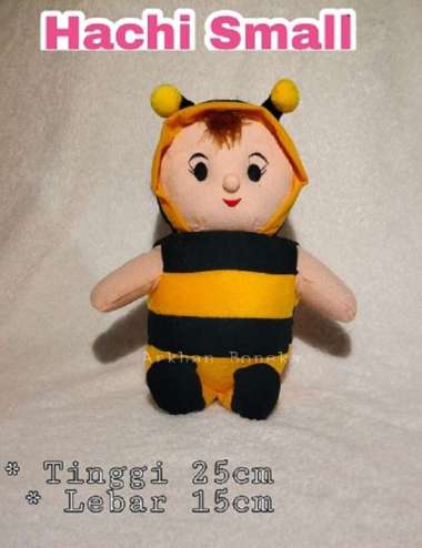 BONEKA HACHI SMALL VELBOA LUCU DAN HALUS