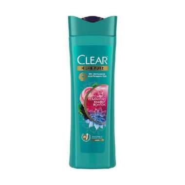 Promo Harga Clear Shampoo Hijab Pure Anti Ketombe & Perawatan Rambut Rontok 160 ml - Blibli