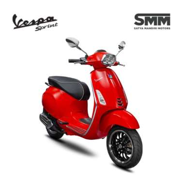 Vespa Sprint 150 I-GET ABS Sepeda Motor [VIN 2021- OTR Surabaya] Red Passione Surabaya