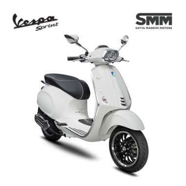 Vespa Sprint 150 I-GET ABS Sepeda Motor [VIN 2021- OTR Surabaya] White Innocenza Surabaya