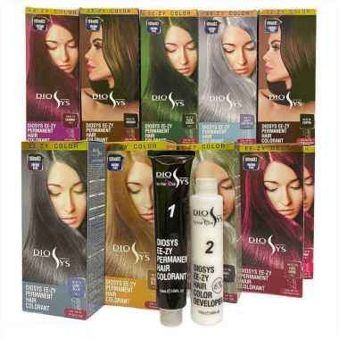 Diosys Permanent Hair Colorant / Pewarna Rambut Diosys - 200ml Golden Blonde