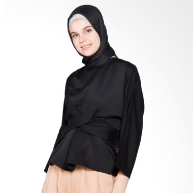 Covering Story Rajwa Top Blouse Muslim - Black