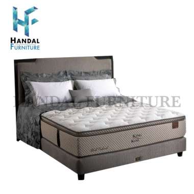 King Koil Set Kasur Spring Bed World Endorsed 180 x 200 - -