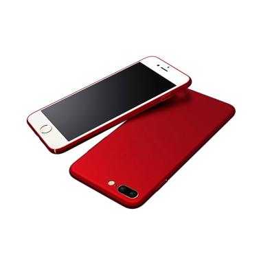 QCF Hardcase Baby Skin Eco 360 Case ... (Ukuran 5.5 Inch) - Merah