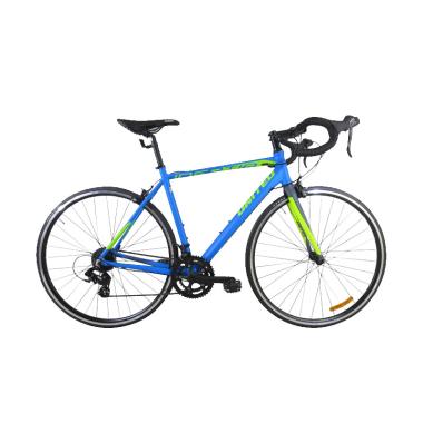 United 700C Inertia 1.00 Sepeda Roadbike - Blue Green