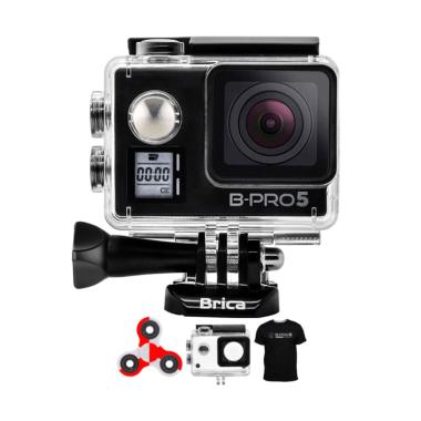 Brica B-PRO 5 AE Mark IIs AE2s 4K SpinIndo Action Camera - Hitam