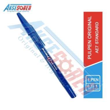 Pulpen Standard [AE7 0.5] / Ballpoint Pena Pen Tinta Biru