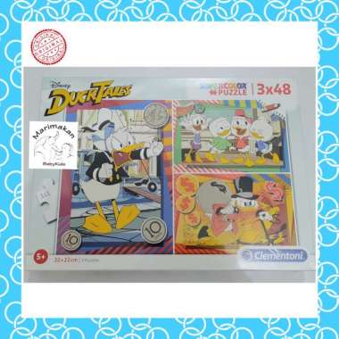 Clementoni Puzzle Disney Duck Tales Donal Bebek Original Mainan Edukasi Anak Multicolor