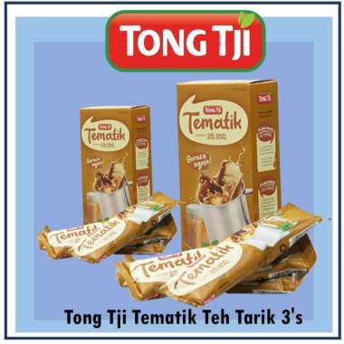 Tong Tji Tematik Teh Tarik 1 Pack isi 3 sachet