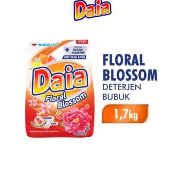 Promo Harga Daia Deterjen Bubuk Bunga 1800 gr - Blibli