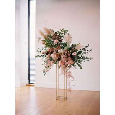 WEDDING DECOR RUSTIC / STAND FLOWER KAYU 50CM