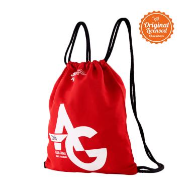 Asian Games 2018 Drawstring Backpack - Red