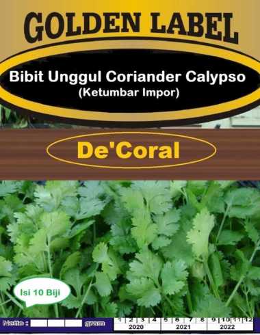 Bibit Unggul Coriander Calypso | Biji Benih Ketumbar Impor