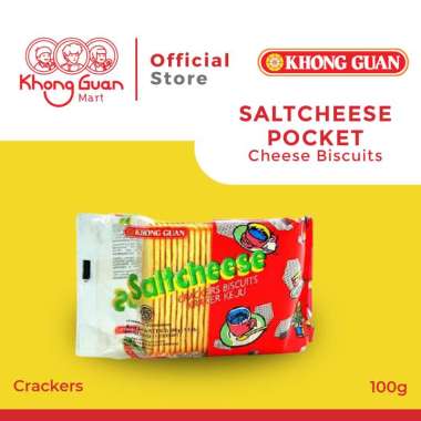 Promo Harga Khong Guan Saltcheese Regular 200 gr - Blibli