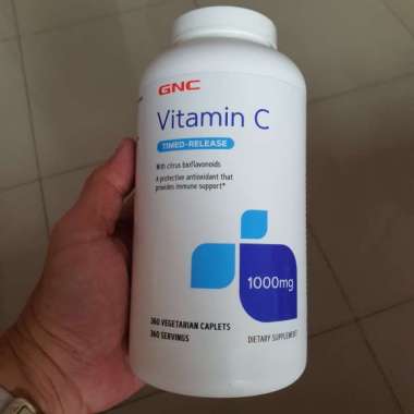 GNC Vitamin C - 1000 mg Timed release (360 gels)