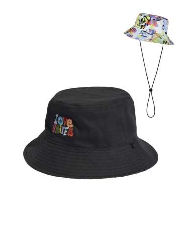 Topi Adidas Bucket Hat Reversible HB6616 Black Hitam Original 100% S
