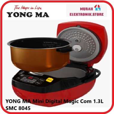 YONG MA MAGIC COM RICE COOKER SMC-8045 / SMC8045 [1.3L / 8 FUNGSI]