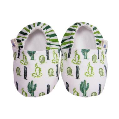 Boo and Bit Cactus Sepatu Bayi - Green Boo and Bit Cactus Sepatu Bayi - Green